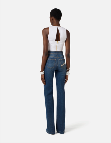 Elisabetta Franchi top style romantique luxe