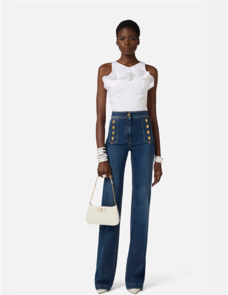 Elisabetta Franchi top femme look chic