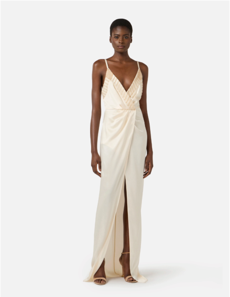 Robe mairie crème pour mariage