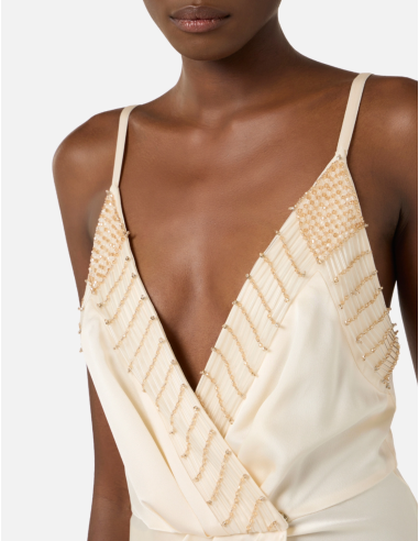 robe longue d'été soirée elisabetta franchi nice