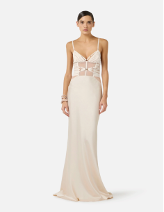 Elisabetta Franchi robe silhouette longue élégante 2