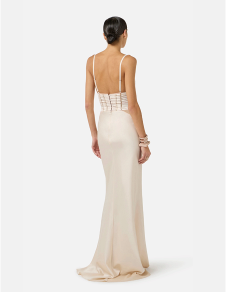 Elisabetta Franchi robe couture luxe moderne