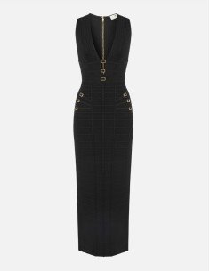 Elisabetta Franchi robe silhouette sculptante moderne
