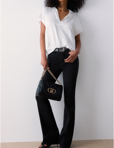 Liu Jo viscose satin women blouse