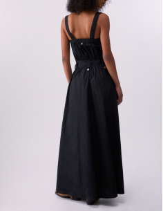 Liu Jo robe longue popeline fluide 2