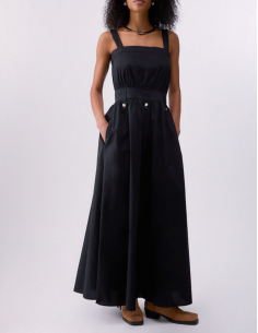 Liu Jo long poplin dress women