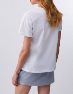 Liu Jo t‑shirt broderie ajourée chic 2