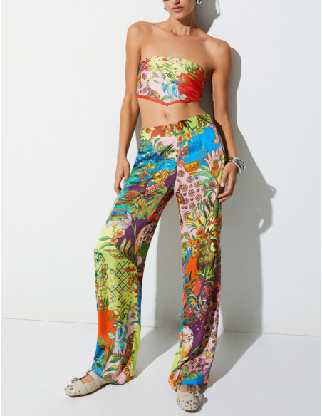 Liu Jo trend fashion print trousers