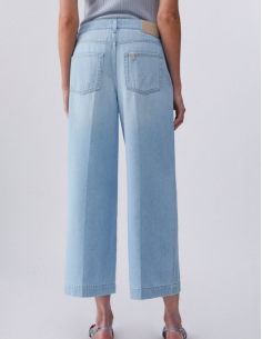 Liu Jo jean évasé court denim 2