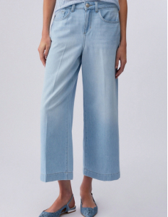 Liu Jo jean évasé court denim