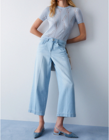 Liu Jo jean longueur crop moderne