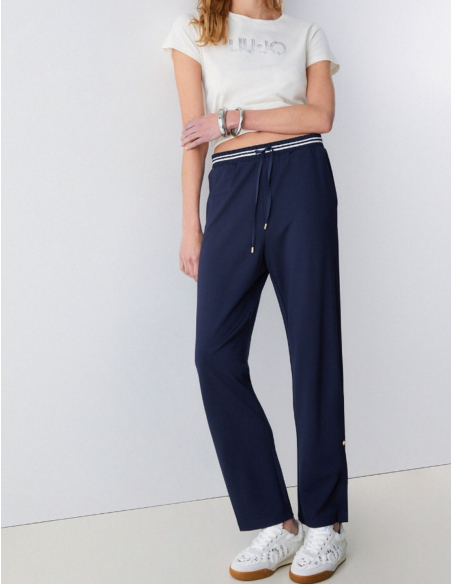 Liu Jo straight trousers women modern fashion look