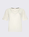 Liu Jo women t‑shirt rhinestone chic fashion