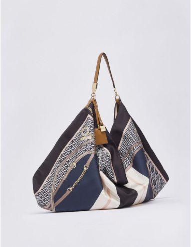 Liu Jo sac foulard imprimé denim femme fashion luxe