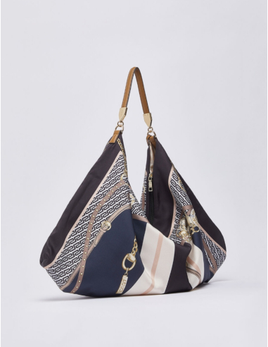 Liu Jo women scarf bag denim print stylish look