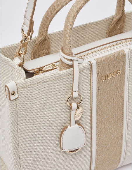 Liu Jo jacquard bag charm detachable women fashion