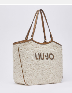 Liu Jo lace tote bag women contemporary style 2