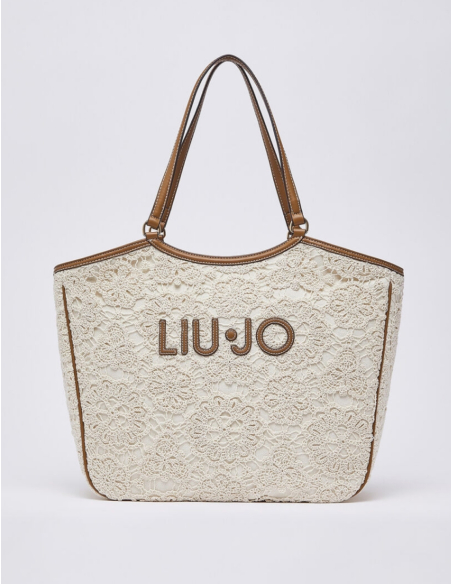 Liu Jo lace tote bag women contemporary style