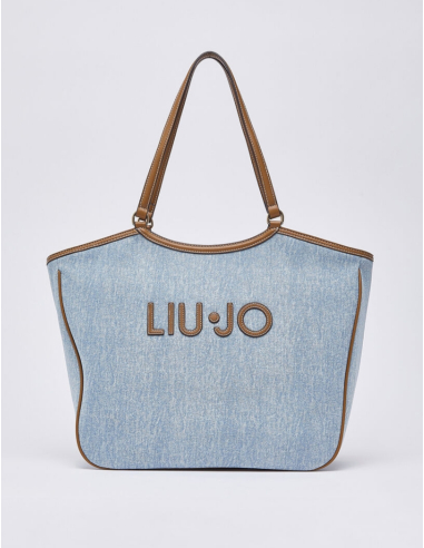 Liu Jo sac fourre‑tout denim clair chic fashion