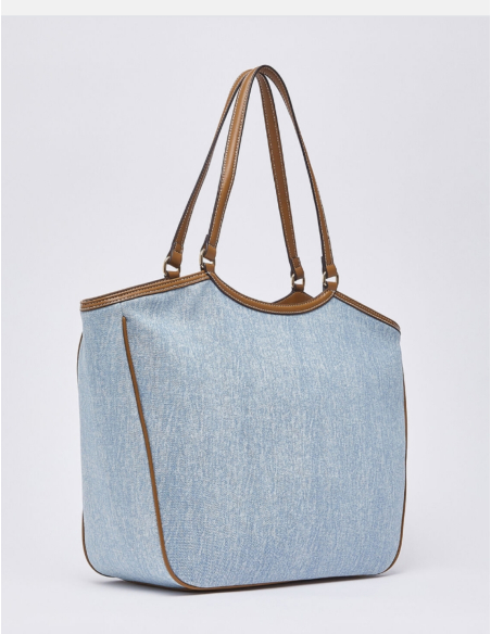 Liu Jo sac denim grand format style urbain