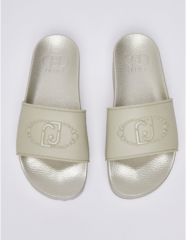 Liu Jo platform mules women logo chic summer trend