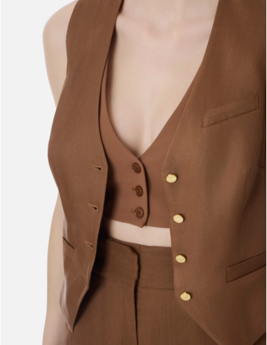 Elisabetta Franchi gilet mode femme tendance