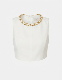 Top Elisabetta Franchi en Lin Ivoire