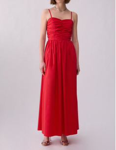 Liu Jo long poplin dress women chic summer trend 2