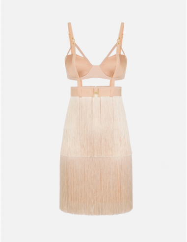 Robe ELISABETTA FRANCHI Nude - AB966