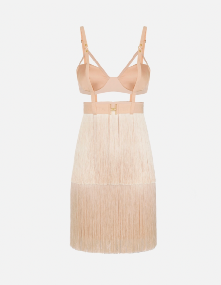 Robe ELISABETTA FRANCHI Nude - AB966