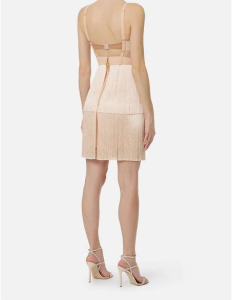 Robe ELISABETTA FRANCHI Nude - AB966