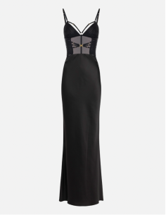 Elisabetta Franchi robe silhouette longue élégante