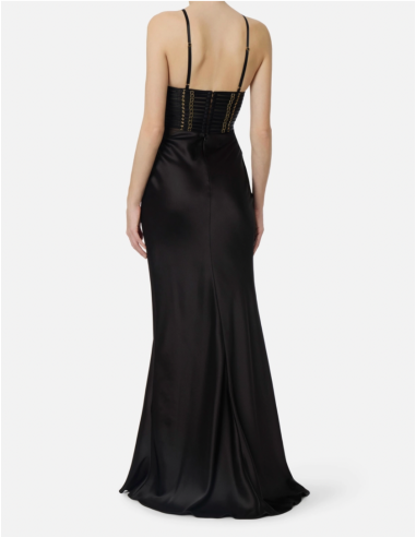Elisabetta Franchi robe satin Red Carpet