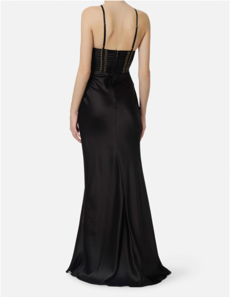 Elisabetta Franchi robe satin Red Carpet