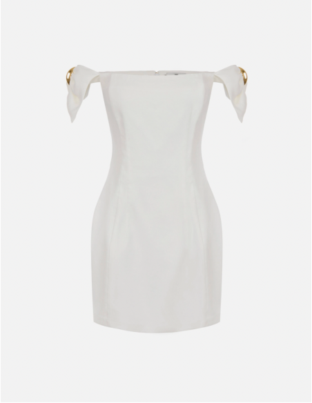 Elisabetta Franchi Chic Summer Linen Dress