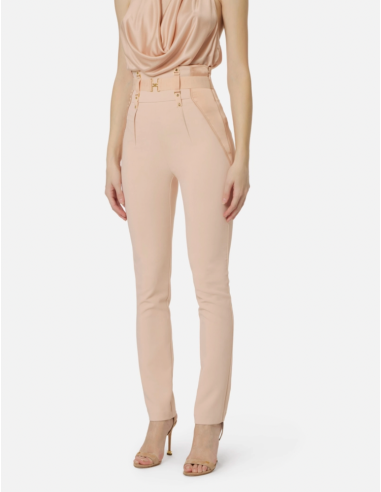 Elisabetta Franchi fitted elegant women trousers