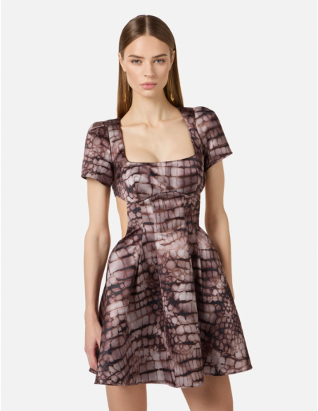Robe ELISABETTA FRANCHI Choco - AB895