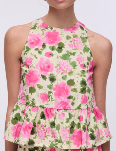 Liu Jo top popeline femme chic mode tendance