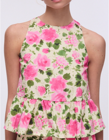 Liu Jo top popeline femme chic mode tendance