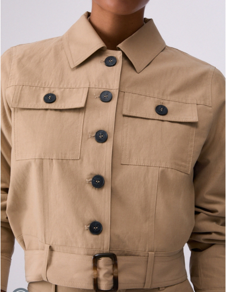 Liu Jo veste femme gingembre élégance moderne