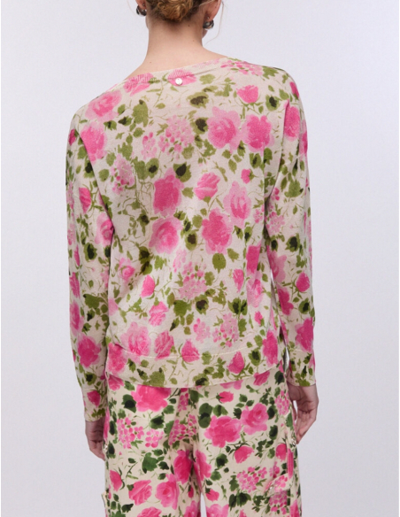 Liu Jo V neck sweater women elegant