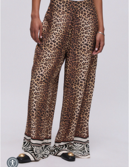Liu Jo pantalon animalier femme chic mode tendance