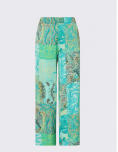 Liu Jo pantalon satin imprimé femme chic tendance 2