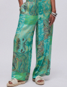 Liu Jo pantalon satin imprimé femme chic tendance