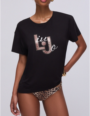 Liu Jo printed t-shirt women elegant style
