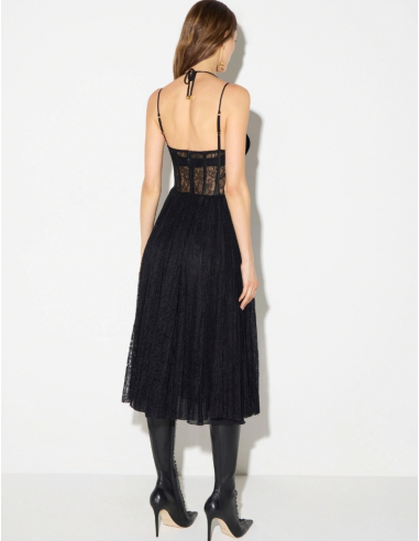 Elisabetta Franchi elegant lace dress women premium fashion