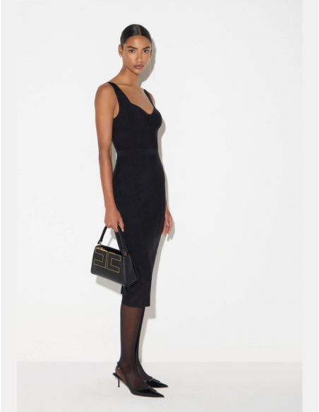 Elisabetta Franchi robe moulante scuba cérémonie femme