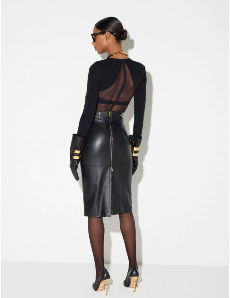 Elisabetta Franchi elegant black bodysuit luxury fashion