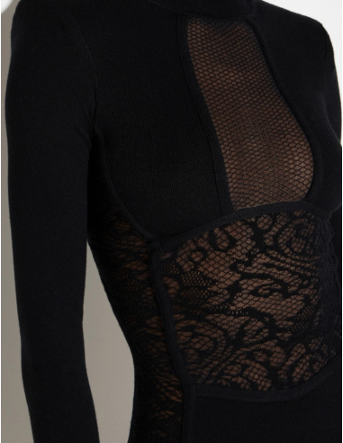 Elisabetta Franchi robe chic femme manches longues premium