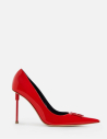 Elisabetta Franchi red patent leather pumps luxury